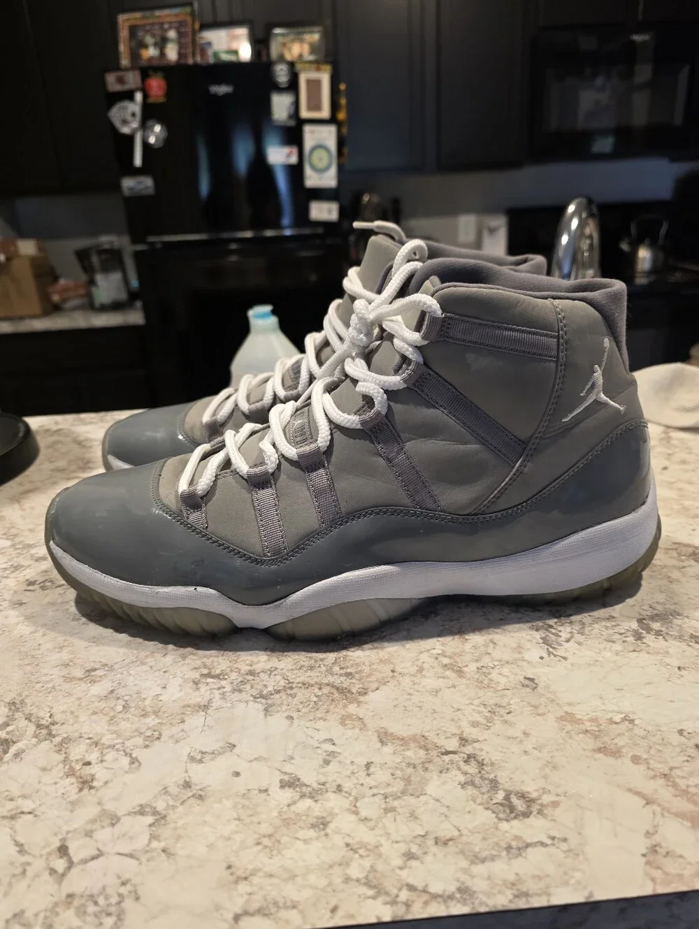 Air Jordan 11 Cool Grey 2010 Release Mens Size 16